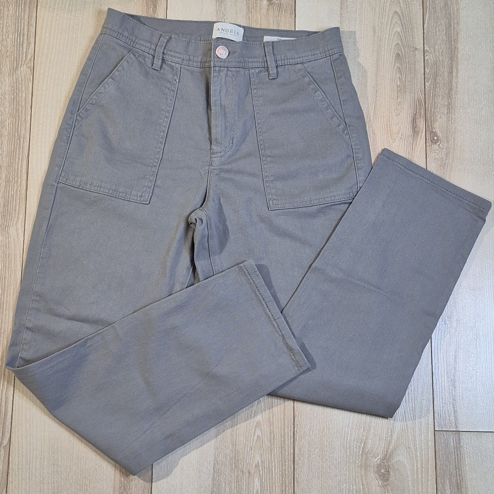 Angels Forever Young Everflex Grey Women's Chinos Size 6/28